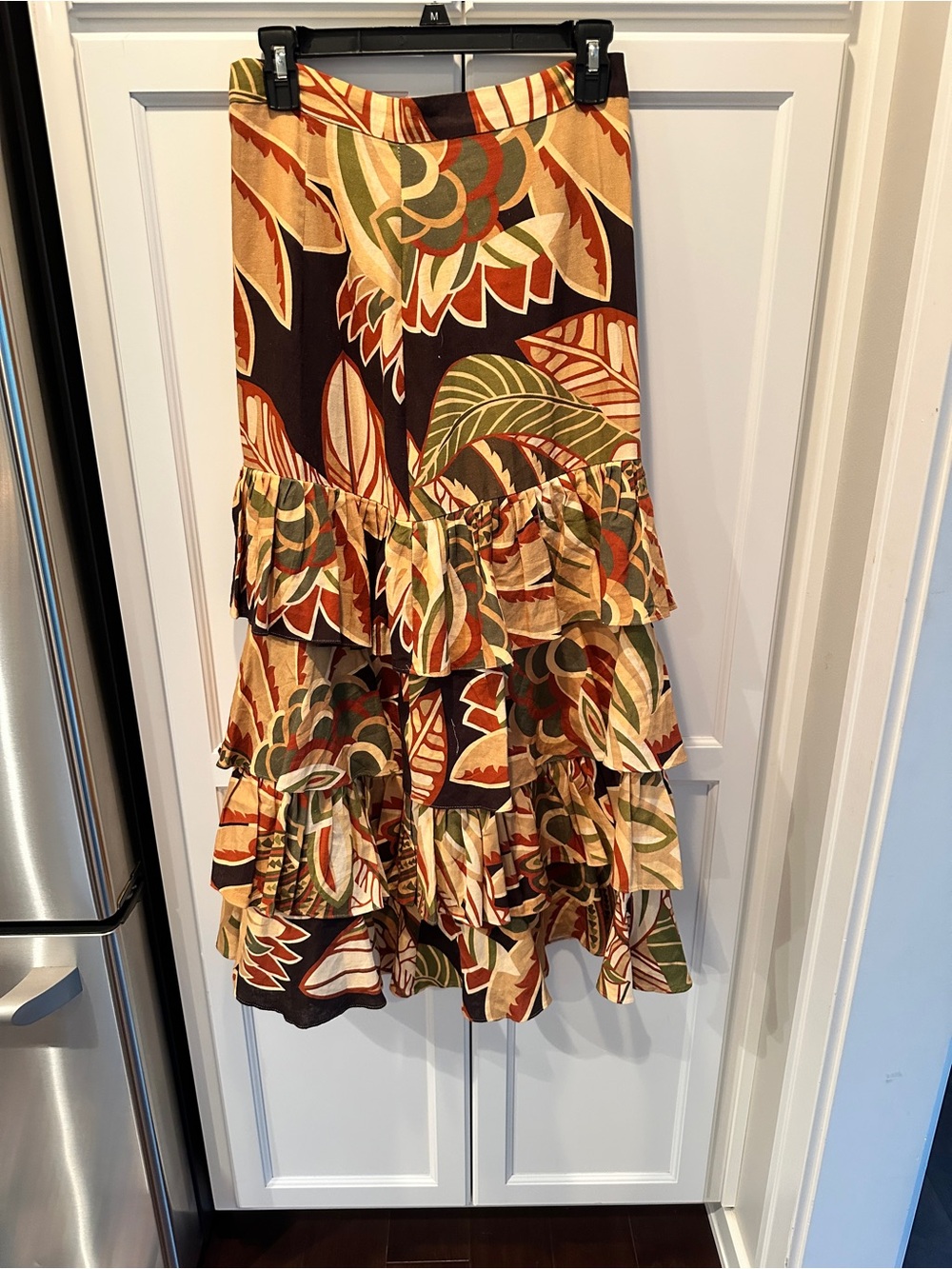 Zara Multicolor Tropical Ruffle Two-Piece Set Size S - Picture 7 of 16